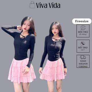 Chân váy ngắn xoè bồng bềnh trê trung năng động - Viva Vida