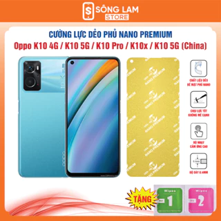 Cường lực Oppo K10 K10 Pro K10x K10 5G (China) dẻo phủ Nano Premium chống xước bảo vệ màn hình - Sông Lam Store