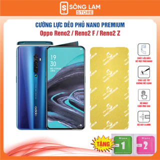 Cường lực Oppo Reno 2 Reno 2 F Reno 2 Z dẻo phủ Nano Premium chống xước bảo vệ màn hình - Sông Lam Store