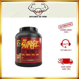 [Rẻ vô địch] Sữa Tăng Cơ Phục Hồi Cơ Bắp Mutant ISO SURGE 5lbs (2.3kg)tại  Supplement Hải Phòng