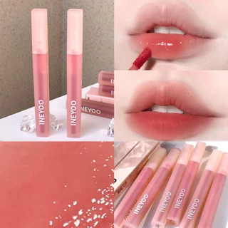 Son bóng INEYOO Soft Matte Water Lip Tint Dưỡng Ẩm Cấp Nước Chính Hãng Trang Điểm Mịn Màng Và Sắc Tố Cao