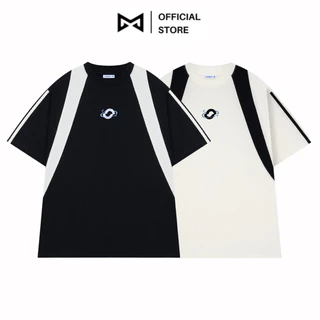 Áo thun Raglan unisex nam nữ form rộng tay lỡ, Áo phông Raglan phối tay Local brand Blokecore Sporty Basic Outerity GTM