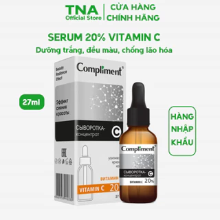 Serum dưỡng trắng, mờ thâm 20% Vitaminc C Compliment 27ml