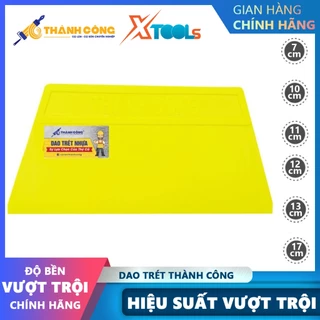 Dao trét bột Thành Công chất liệu nhựa và kim loại, chuyên dụng để chà và làm phẳng lớp bột trang trí độ bền cực cao