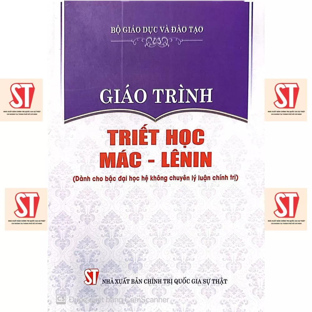 [Sách] Giáo trình Triết học Mác – Lênin (Dành cho bậc đại học hệ không chuyên lý luận chính trị)