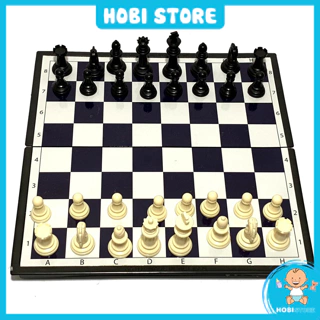 Bộ cờ vua nam châm SATO bàn cờ kiêm hộp đựng kích thước 31x31cm, đồ chơi board game trí tuệ dành cho trẻ