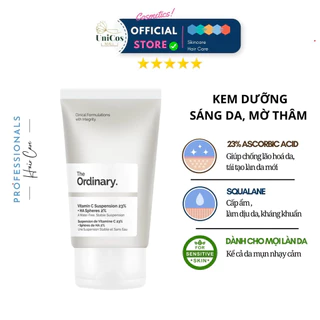 Kem Dưỡng Da Mặt The Ordinary Suspension 23% + HA Spheres 2% 30% - Vitamin C Dưỡng Sáng Da - Kem Dưỡng Da An Toàn Dịu Êm