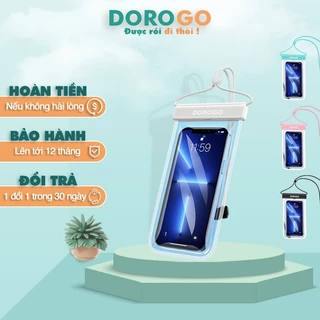 Túi đựng điện thoại chống nước cao cấp tiêu chuẩn IX8 bền bỉ khi đi bơi lặn du lịch dã ngoại DOROGO - TDT1