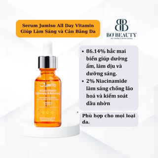 Serum Jumiso All Day Vitamin Brightening & Balancing Giúp Làm Sáng và Cân Bằng Da 30ml