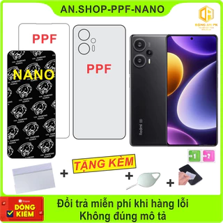 Miếng dán PPF-NANO Xiaomi Note 12 Turbo dán màn hình - dán lưng