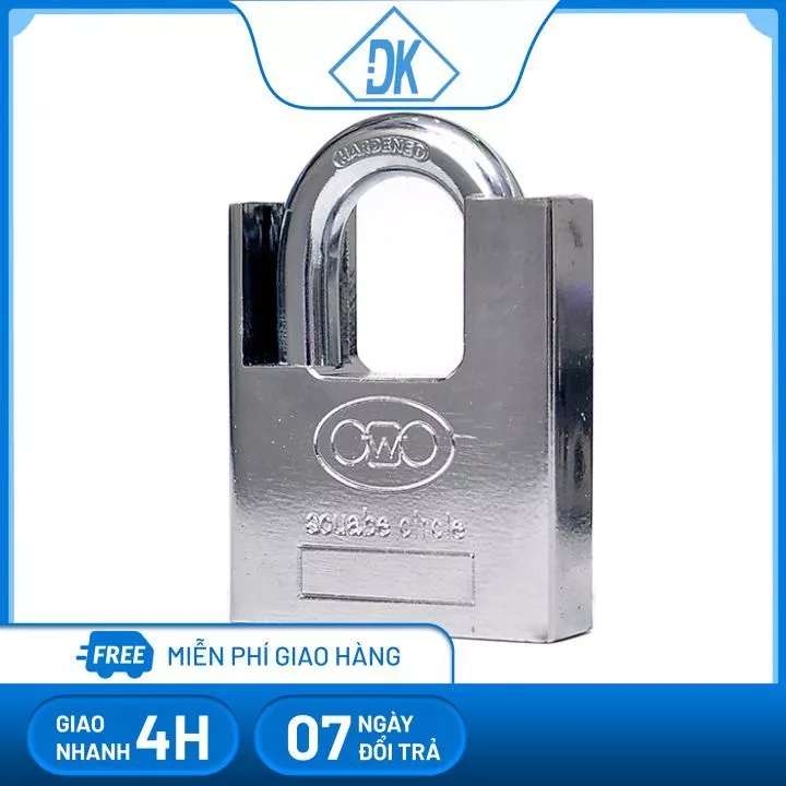 Ổ khóa chống cắt size đại 60F - thiết kế đặc biệt không thể rút ra được khi khóa - Đăng Khoa 79