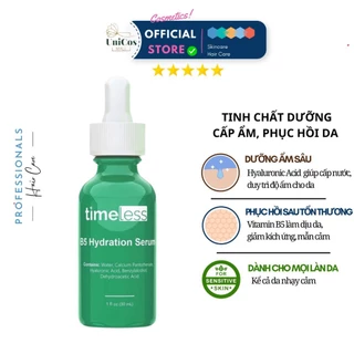 Serum Cấp Ẩm Phục Hồi Da Timeless B5 - Serum Dưỡng Ẩm Dịu Nhẹ Giảm Mẫn Cảm - Timeless Serum Se Khít Lỗ Chân Lông 30ml