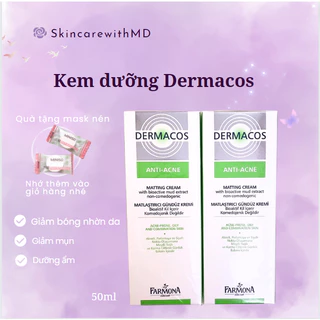 {CHÍNH HÃNG} Kem dưỡng giảm bóng nhờn Dermacos 50ml