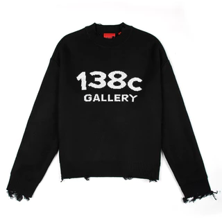 138C GALLERY/ APOCALYPSE LOVE KNIT SWEATER