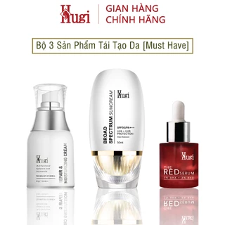 [HuGi] Combo Tái Tạo Da Must Have Chính Hãng HuGi Beauty