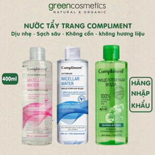 Nước Tẩy Trang Compliment Sạch Sâu, Dịu Nhẹ 400ml