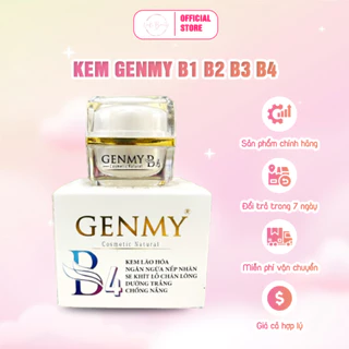 Kem Genmy B1 B2 B3 B4 Dưỡng Trắng Da Mịn Màng, Tươi Trẻ Tràn Đầy Sức Sống