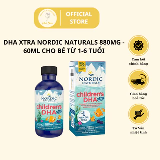 DHA Xtra Nordic Naturals Mỹ 60ml cho bé từ 1-6 tuổi | Nhà Sam_ Chuyên hàng Authentic