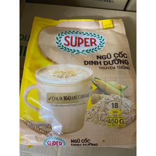 Combo 10 gói Ngũ cốc dinh dưỡng Super 450g( 18gói x20g