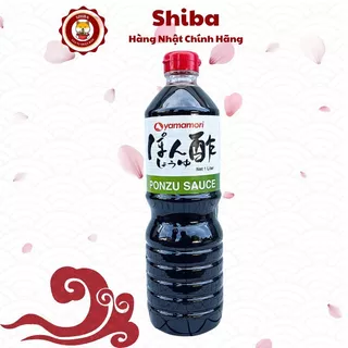 Nước sốt Ponzu Yamamori chai 1L - Nhật Bản