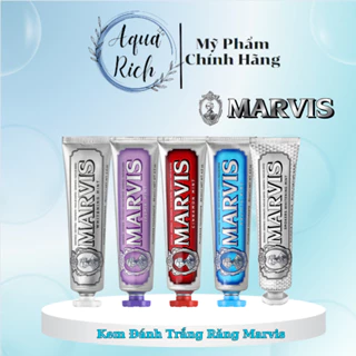 Kem Đánh Răng Marvis Ý 85ml [Trắng - Đỏ - Xanh]