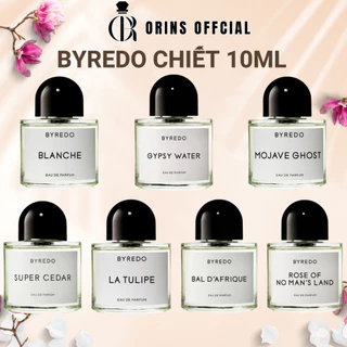 Nước Hoa Nam Nữ Byredo Auth 7 Mùi Hương Cá Tính Cuốn Hút Sành Điệu Lưu Hương Bền Lâu Chiết 10ML