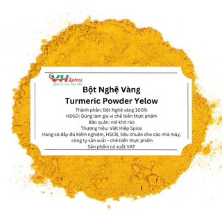 Bột Nghệ Nguyên Chất Túi 1kg(Turmeric Powder YelLow) Việt Hiệp