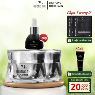 Combo 02 Kem Dưỡng Trắng Da Ban Ngày Hương Thị 60g + Tặng 01 Serum Dưỡng Da 15ml