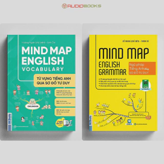 Sách - Combo Mindmap English Vocabulary và Mindmap English Grammar - PHIÊN BẢN ĐẶC BIỆT 2022 - Kèm Khóa Học Chi Tiết
