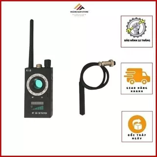 Máy kiểm tra thiết bị nghe trộm, camera quay trộm, định vị GPS k18