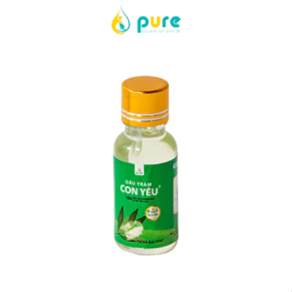 Dầu Tràm Con Yêu - Pure - 100% tinh dầu thiên nhiên - Giúp làm ấm người, phòng cảm lạnh chai 20ml - Tinh dầu thiên nhiên