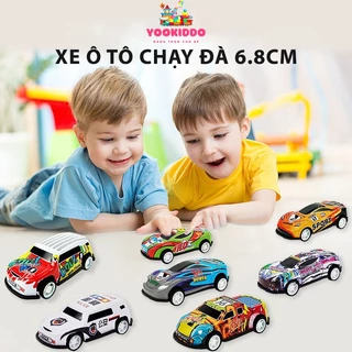 Xe Ô Tô Đồ Chơi Mini 6.8cm Hợp Kim Chạy Đà Nhiều Mẫu Xe Đua, Xe Bán Tải, Xe SUV Nhiều Màu Cho Bé - YOOKIDDO