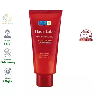 Kem Rửa Mặt Hada Labo Pro Anti Aging 80g Sữa Rửa Mặt Làm Sạch Giảm Nhăn Ngừa Lão Hóa