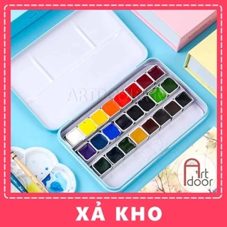 [ARTDOOR] Bộ màu Nước Nén OWIN (hộp thiếc)