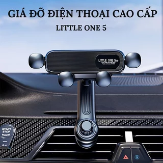 Giá Đỡ Điện Thoại Ô Tô LITTLE ONE 5 - Kẹp Cửa Gió Điều Hòa Xoay 360 Độ, Không Vướng Cửa Gió Điều Hòa Cao Cấp