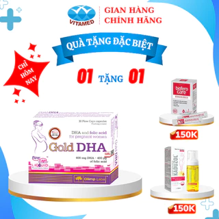 [ Mua 1 Tặng 1 ] Viên Uống Gold DHA Hỗ Trợ Sức Khỏe Mẹ Bầu & Sau Sinh