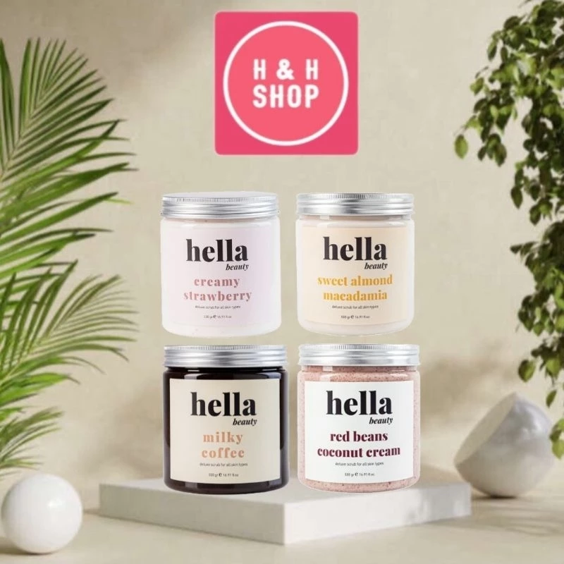 Tẩy Tế Bào Chết Body Hella Beauty 500g