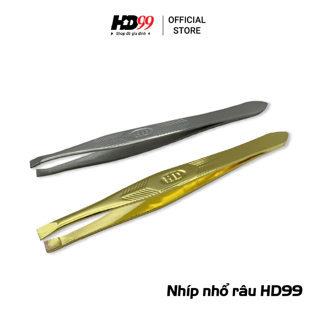 Nhíp Nhổ Râu Inox HD99, Nhíp nhổ Lông, Râu chính hãng