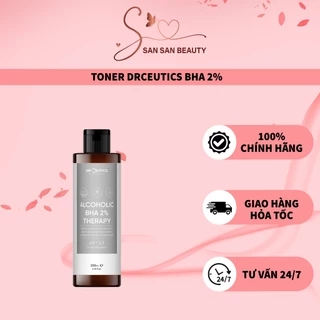 Toner DrCeutics BHA 2% làm sạch và cân bằng da 200ml