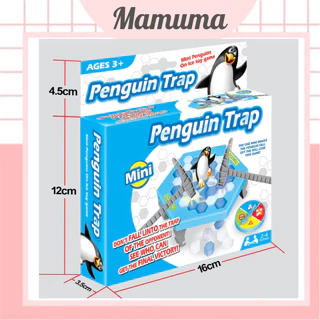 Bộ đồ chơi phá băng giải cứu chim cánh cụt trò chơi tương tác vui nhộn dành cho bé - Mamuma