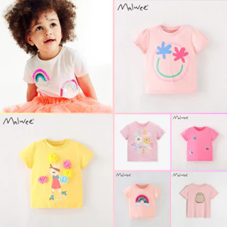 Áo Thun Hè Little Maven, Malwee Nhiều Mẫu cho Bé Gái 2-7 Tuổi Mẫu Mới  P3 - Jumping Beans Official Store