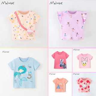 Áo Thun Hè Little Maven, Malwee Nhiều Mẫu cho Bé Gái 2-7 Tuổi Mẫu Mới P6 - Jumping Beans Official Store