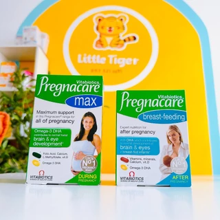 Vitamin bú, bầu Pregnacare Max - vitamin Tổng hợp cho bà bầu Pregnacare max & breast feeding  của Anh