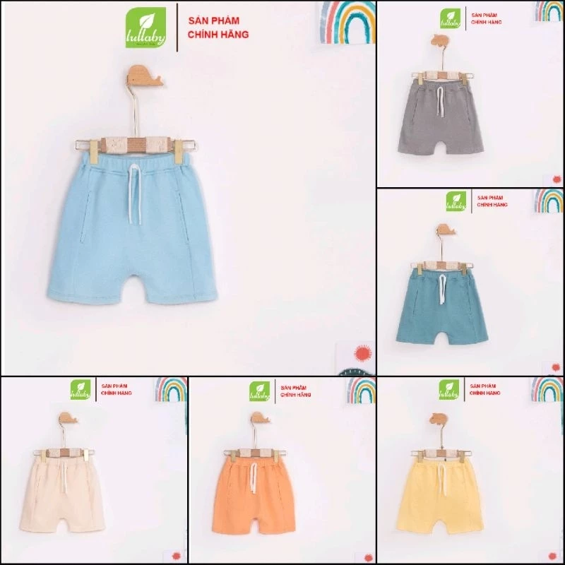 [Lullaby/ Chính Hãng] Quần short Lullaby cho bé trai, bé gái NH160V