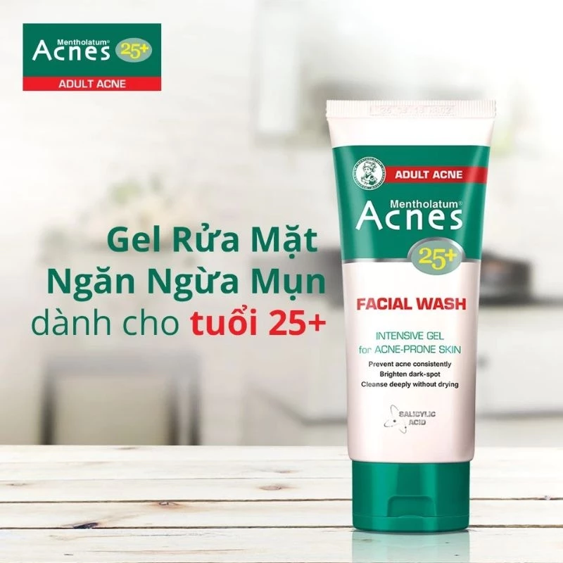 (25Gr DATE CẮT) Sữa rửa mặt Acnes 25+ ngăn ngừa mụn