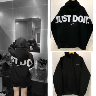 Áo Hoddie N!ke Just Do It From Rộng Cao Cấp, Áo Nỉ Bông Unisex Nam nữ Chất Dày Hàn Quốc Xuất Xịn Dày Dặn Siêu Ấm 2023