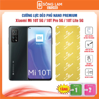 Cường lực Xiaomi Mi 10T / 10T Pro / 10T Lite dẻo phủ Nano Premium chống xước bảo vệ màn hình - Sông Lam Store