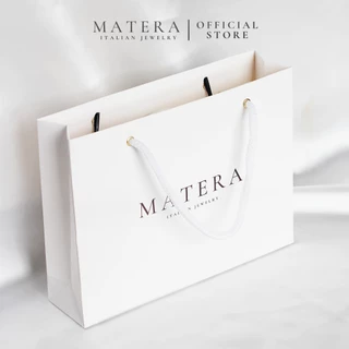 Túi giấy tặng quà chính hãng MATERA túi quà bìa cứng in logo sang trọng [Quà tặng đơn Hỏa Tốc/ đơn trên 349K]