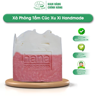 Xà Phòng Tắm Handmade - Xà Bông Tắm HANA ORGANIC Chiết Xuất Từ Cúc Xu Xi Dành Cho Da Nhạy Cảm Nhẹ Nhàng Và Hoàn Hảo