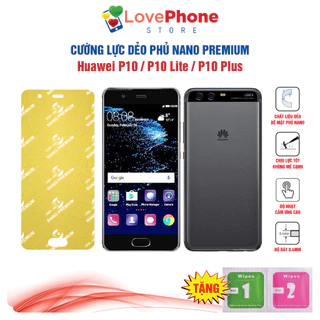 Cường lực Huawei P10 / P10 Lite / P10 Plus  dẻo phủ Nano Premium chống xước bảo vệ màn hình - Love Phone